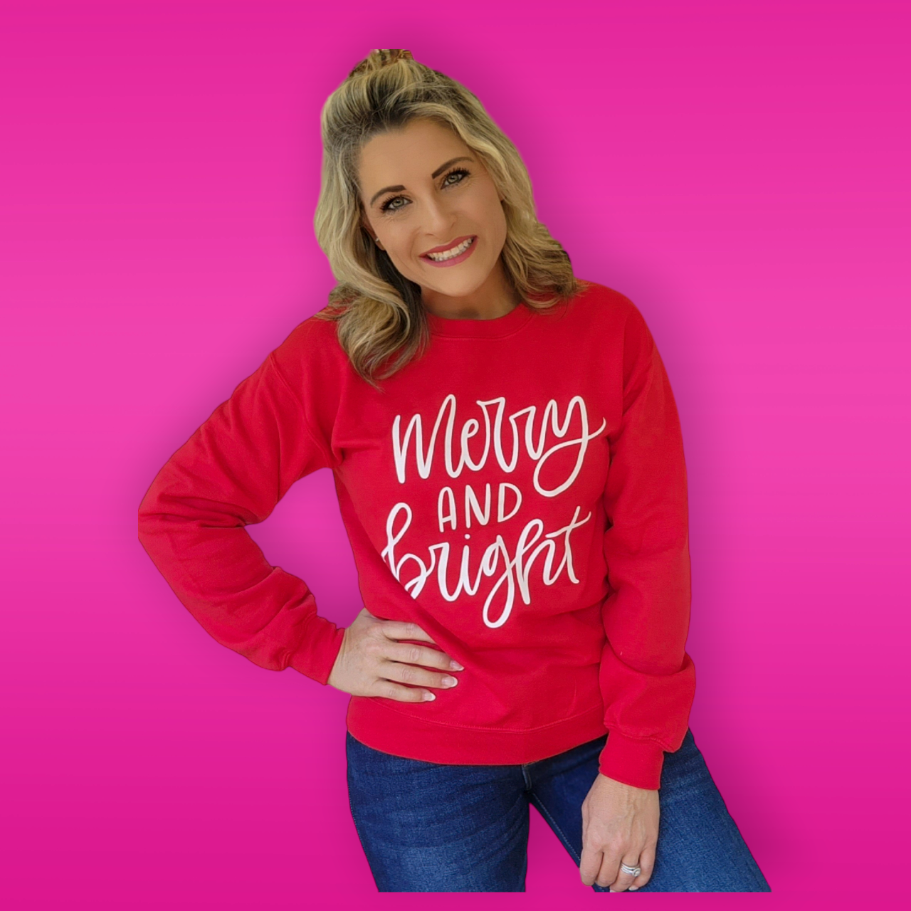 Merry and Bright Sweatshirt
