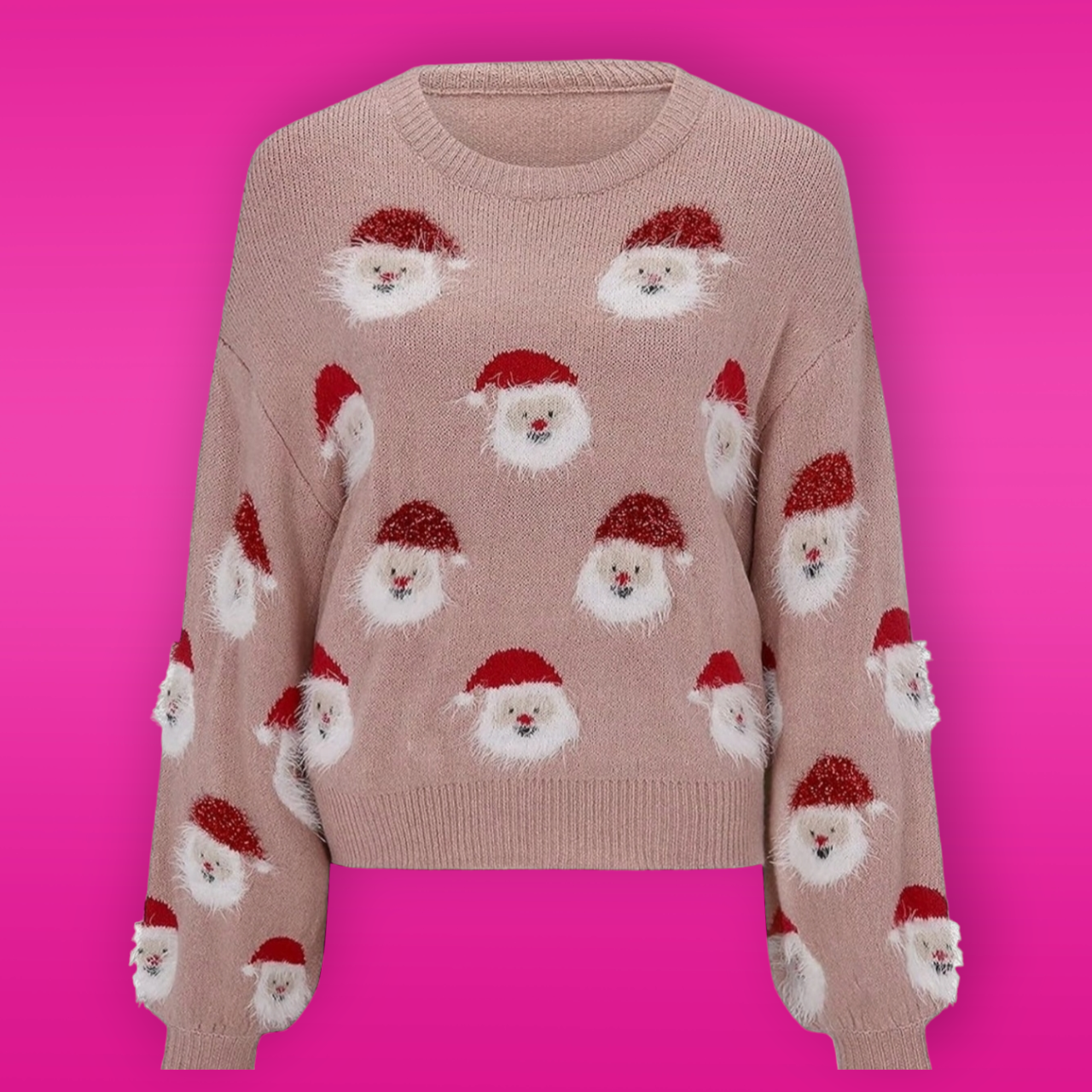 Santa Crop Sweater