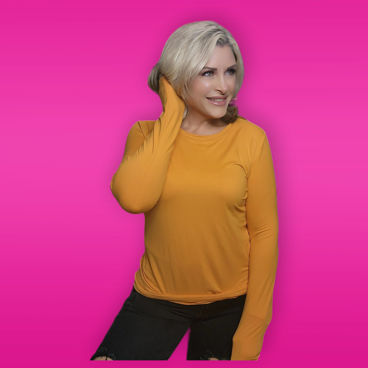 Mustard Long Sleeve