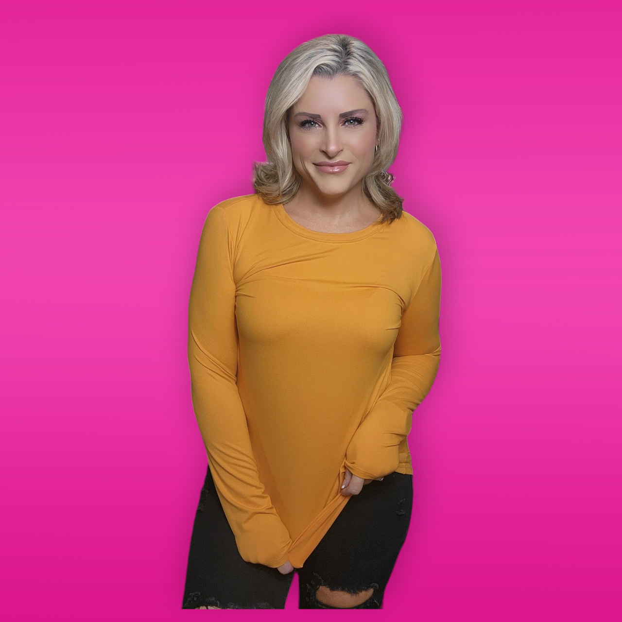 Mustard Long Sleeve
