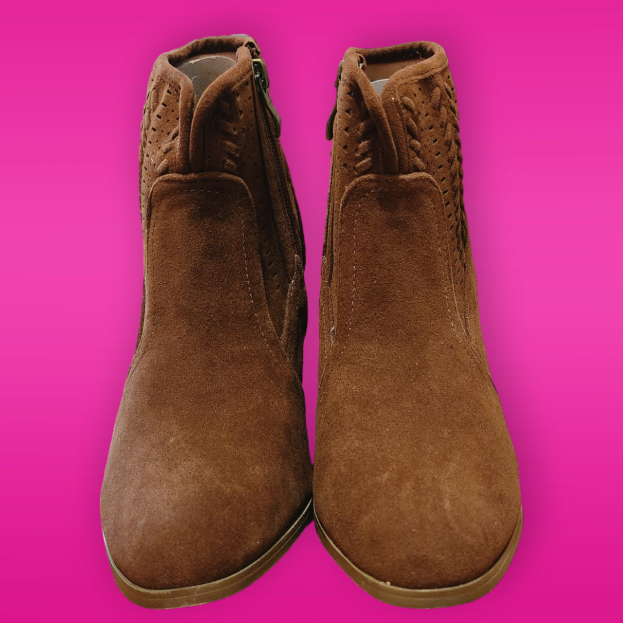 Mocha Western Bootie