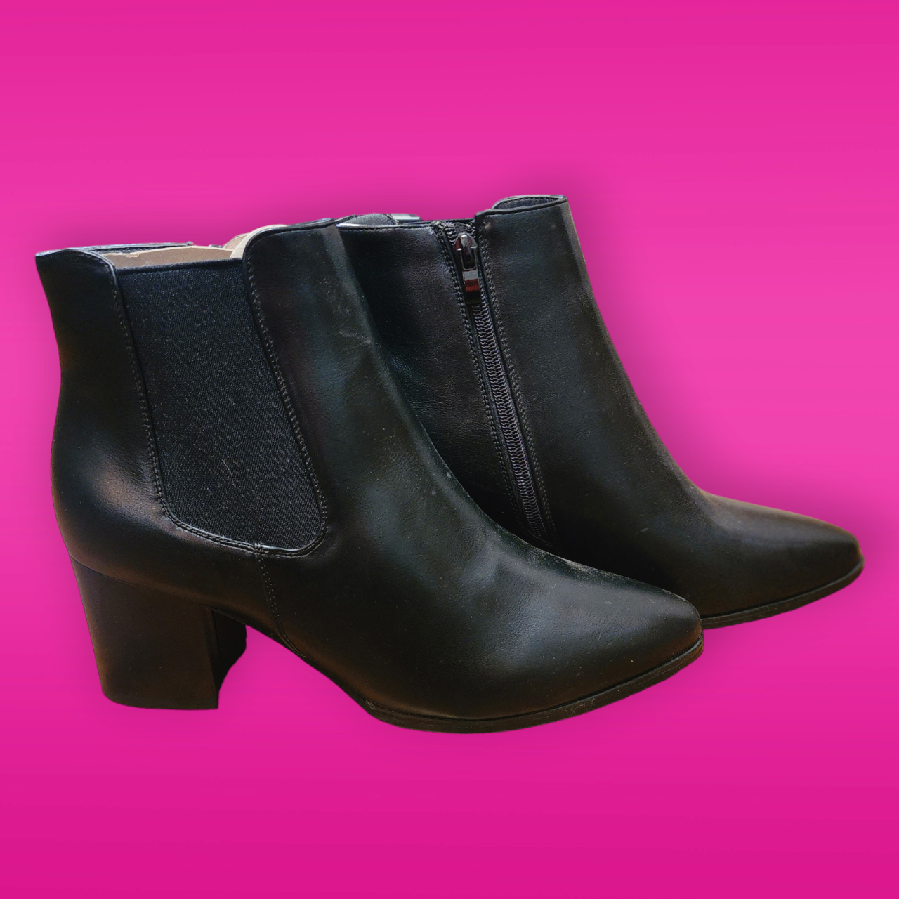 Classic Black Booties