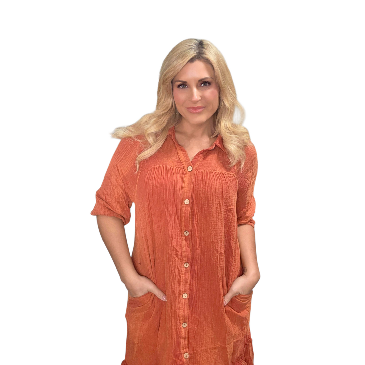 Vintage Overdye Dress