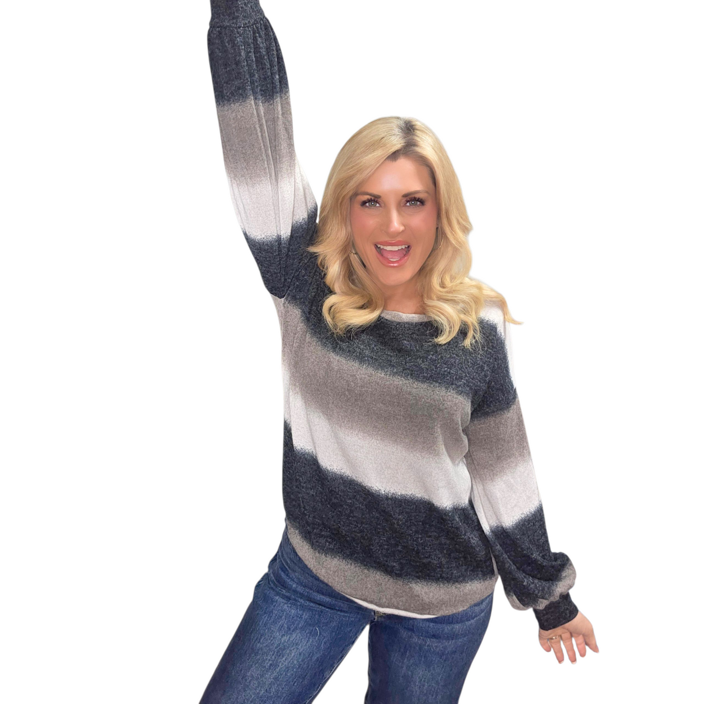 Chocolate Ombre Pullover