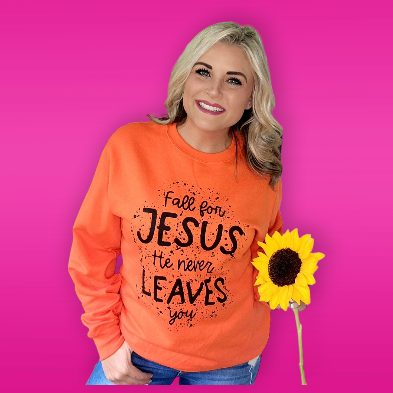 Fall for Jesus Sweatshirt