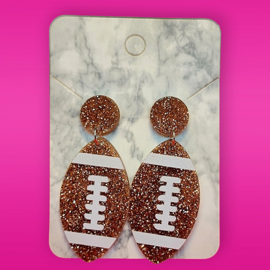 Football Earrings
