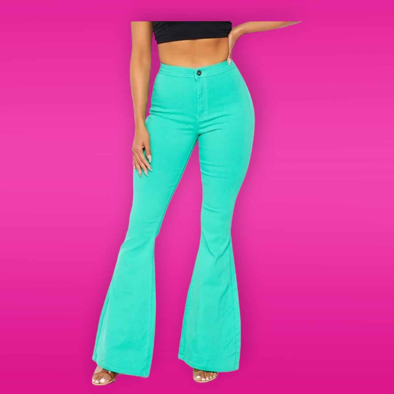 Teal Bellbottoms