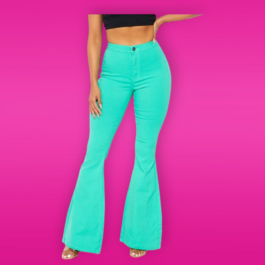 Teal Bellbottoms