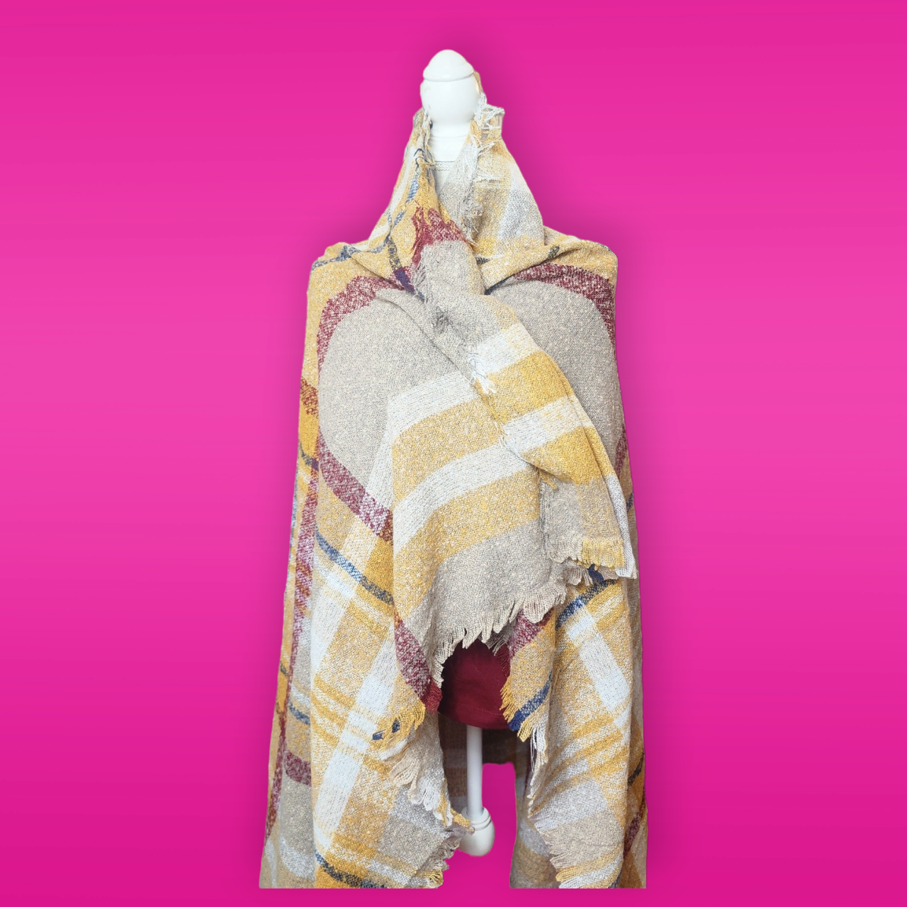 Blanket Scarf (mustard)