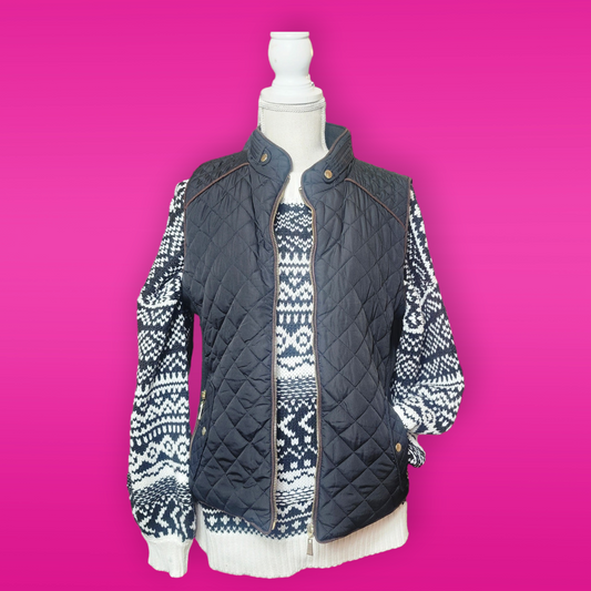 Black Puffy Vest