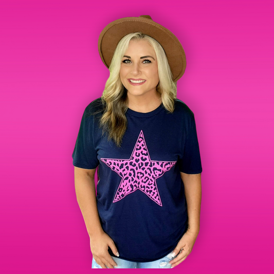 Animal Print Star