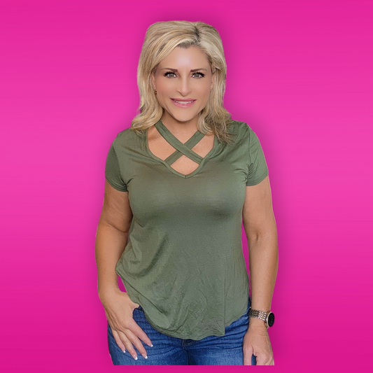 Criss Cross Short Sleeve