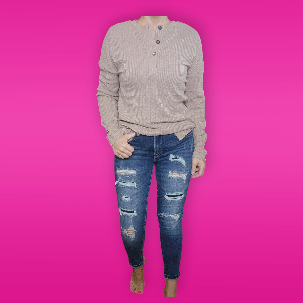 Mid-Rise Ankle Skinny Jeans