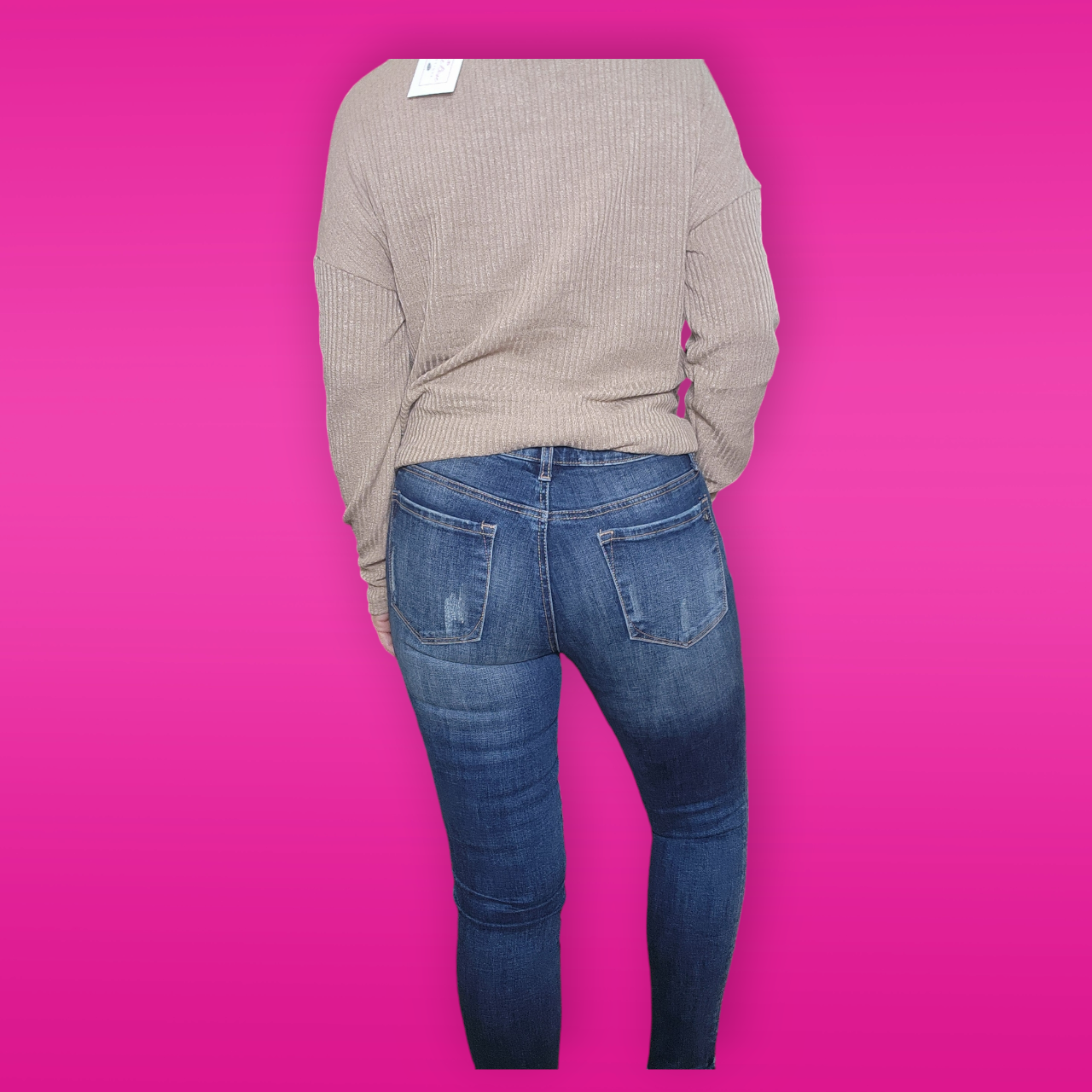 Mid-Rise Ankle Skinny Jeans