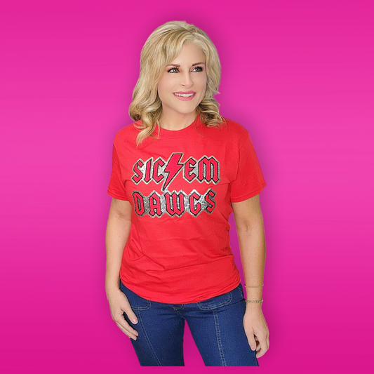 Sic Em Dawgs Patch Tee