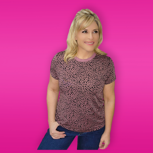 Cheetah Print Top