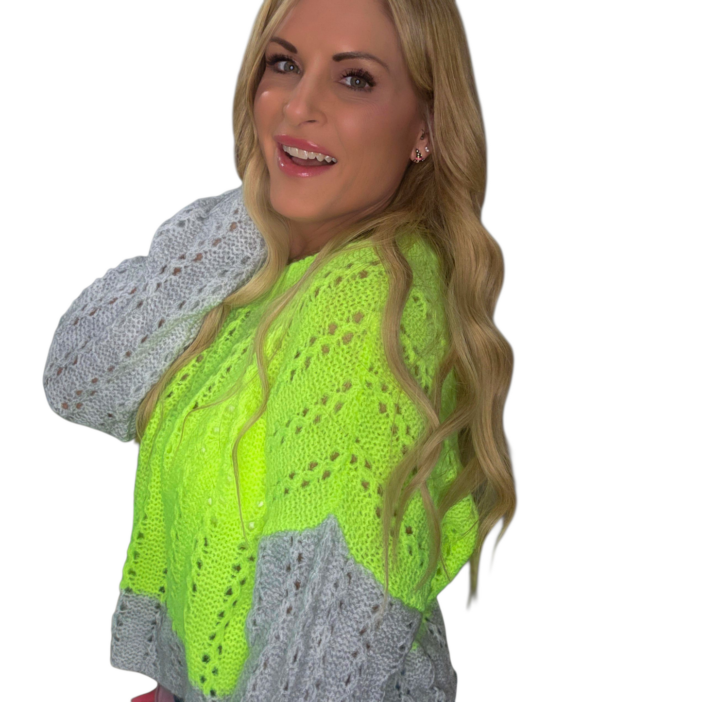 Neon Yellow Sweater