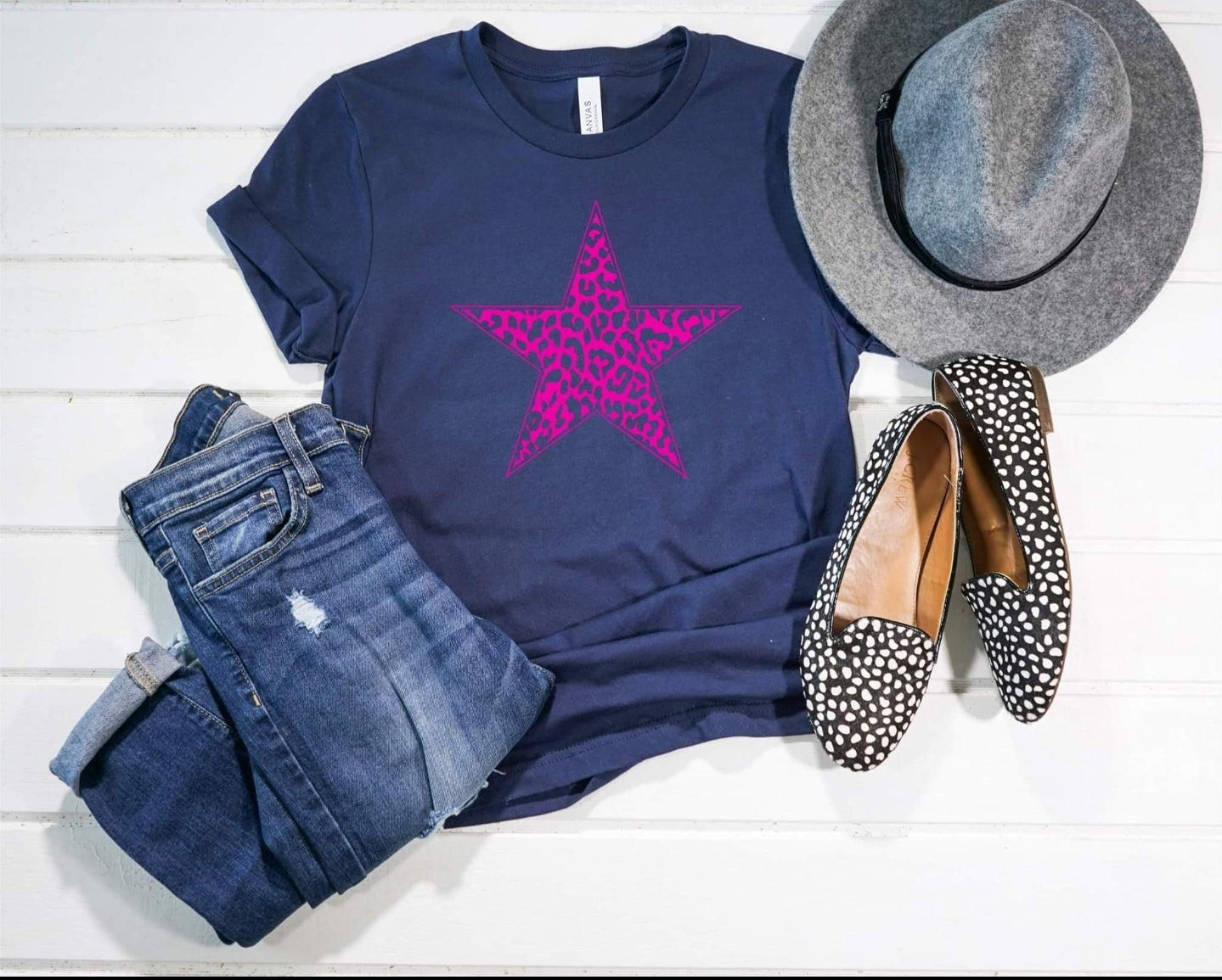 Animal Print Star