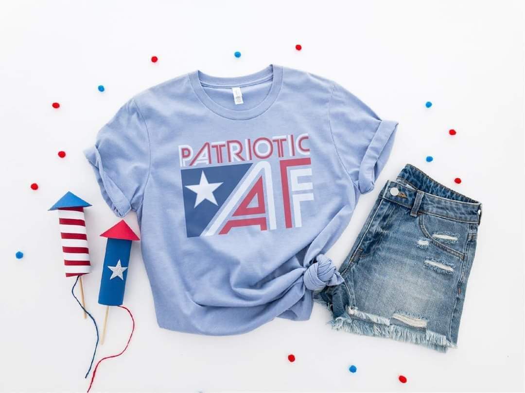 Patriotic AF Tee