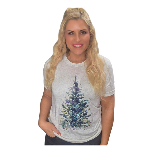 Blue Christmas Tee