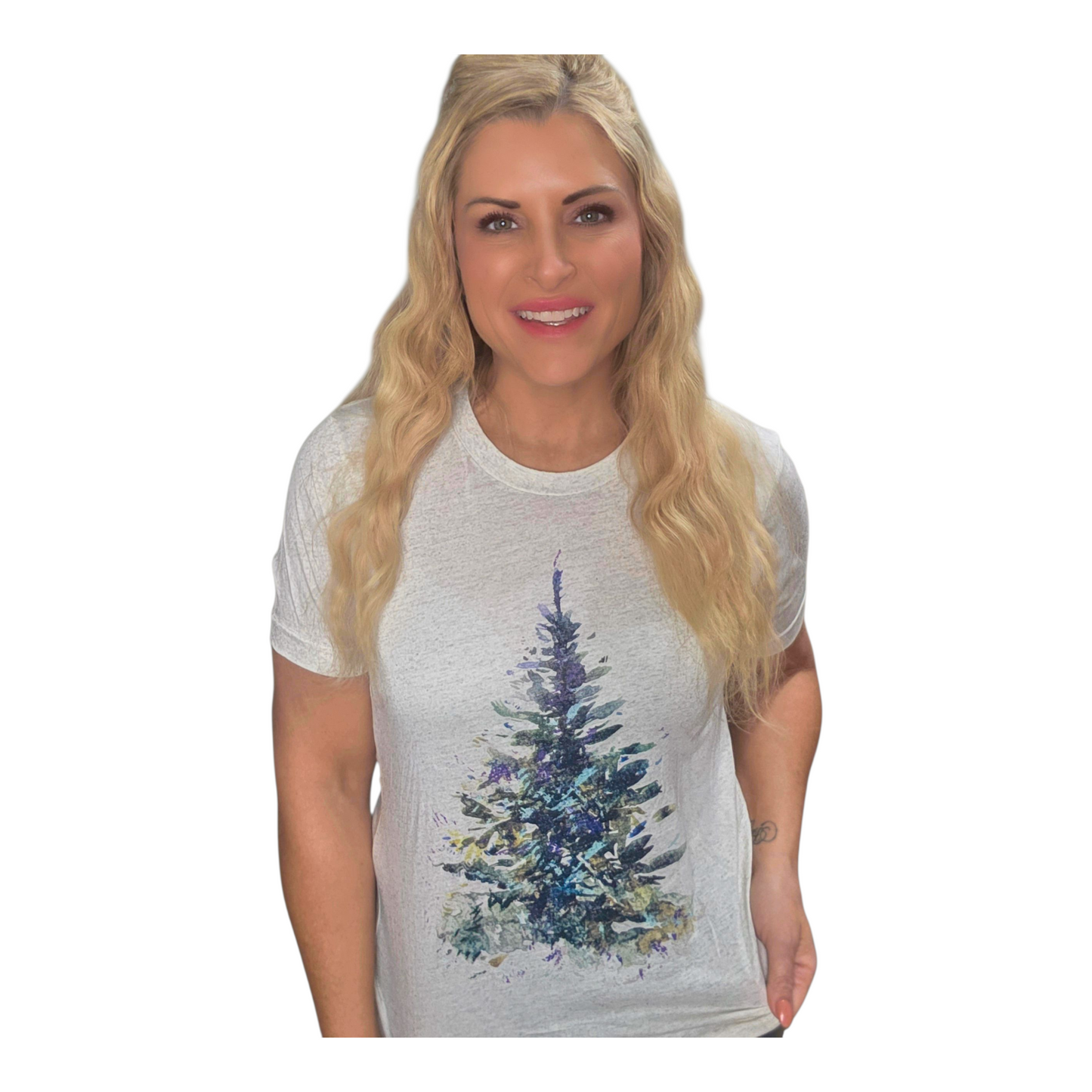 Blue Christmas Tee