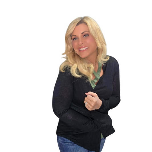 Black Sheer Cardigan
