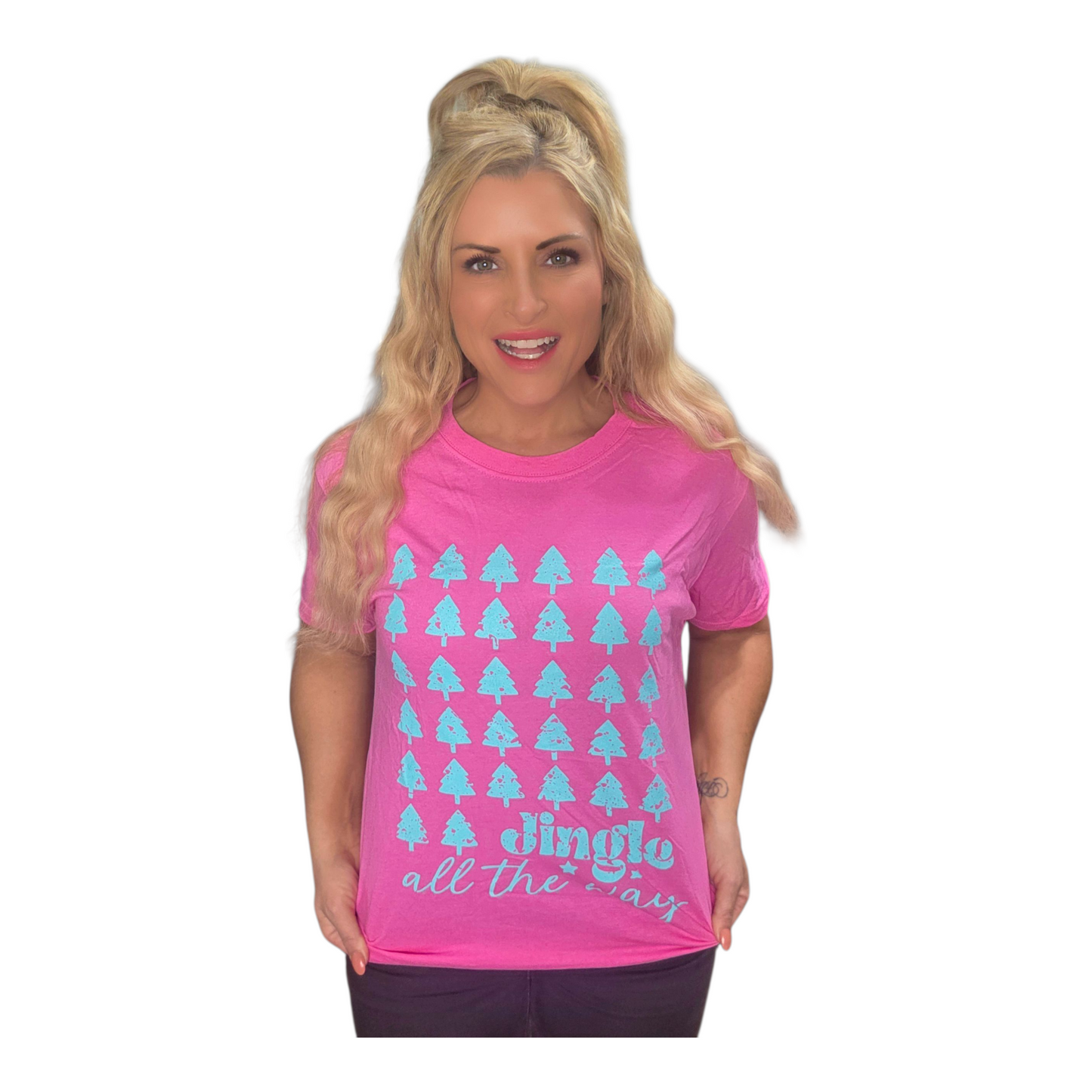 Jingle All The Way (Pink/Teal)