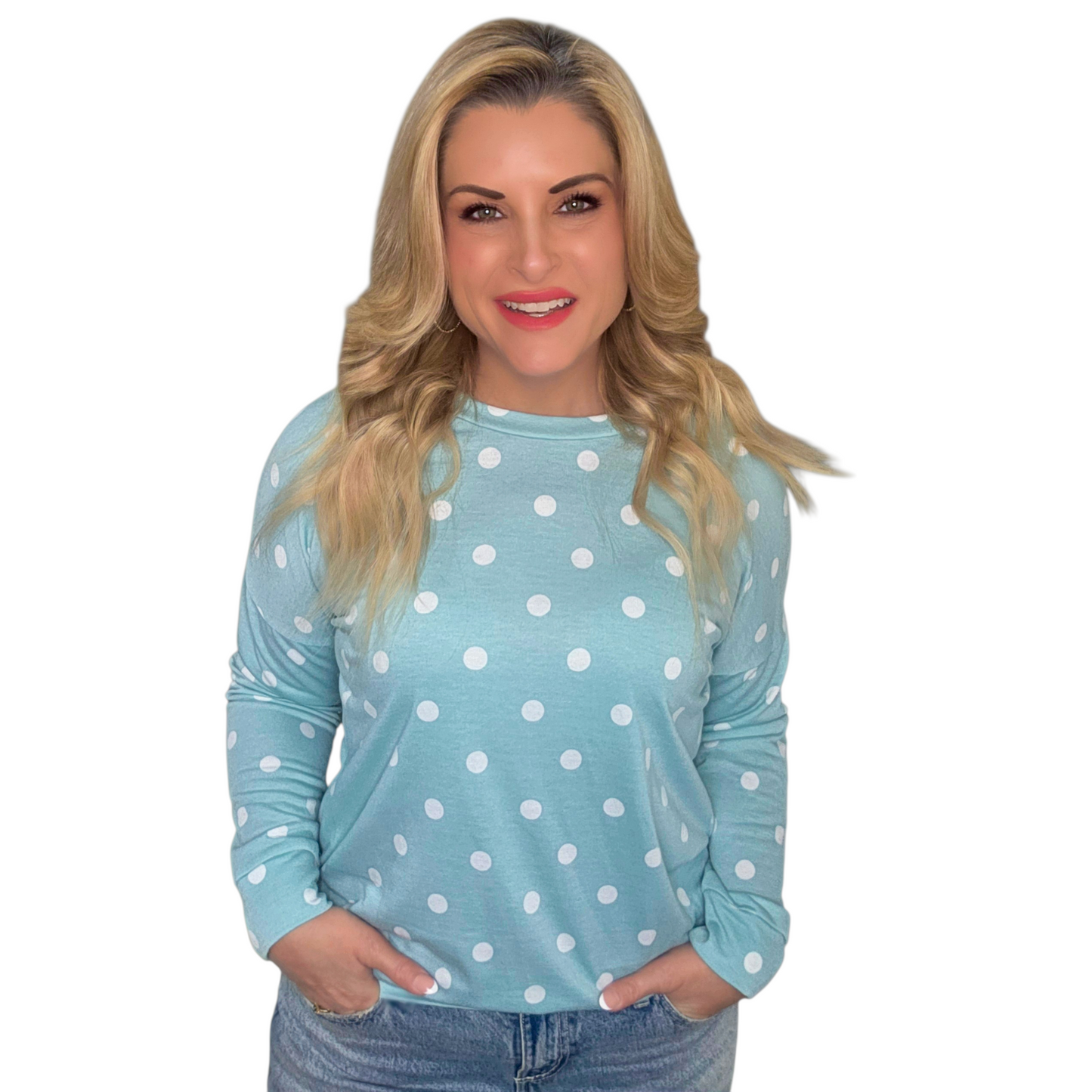 Polka Dot Pullover