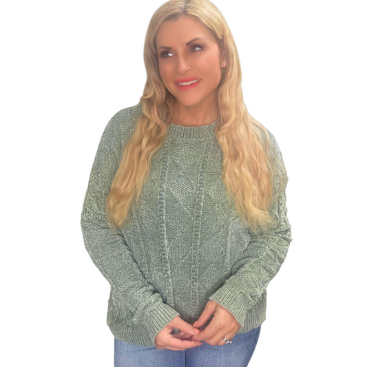 Sage Soft As A Cloud Sweater