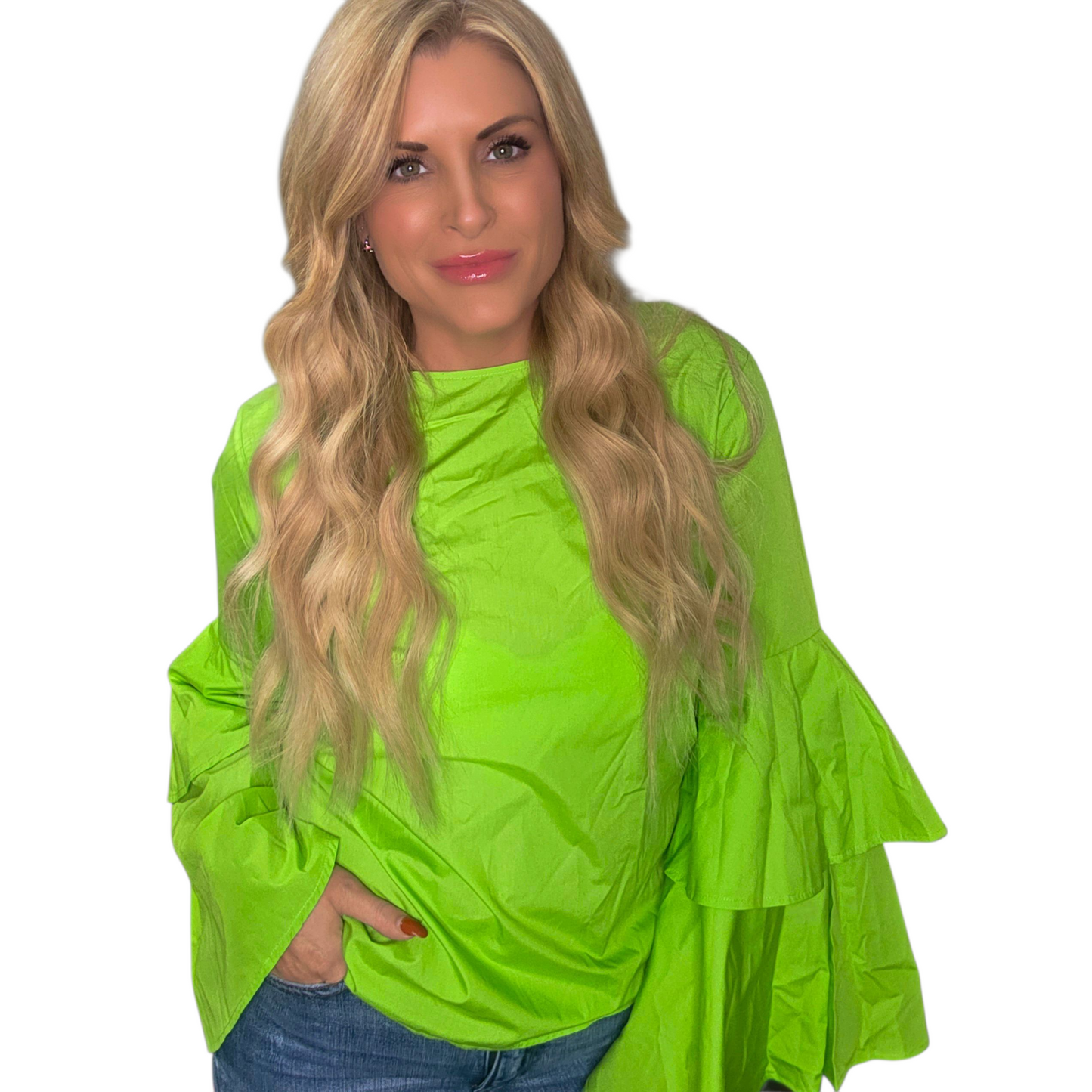 Powerhouse Green Bell Sleeve